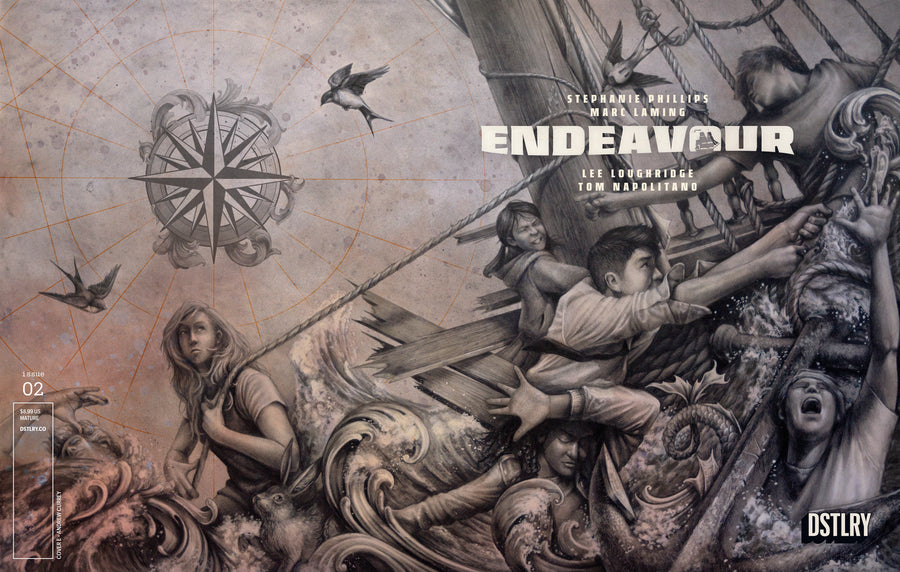 Endeavour #2 CVR E Andrew Curry Variant