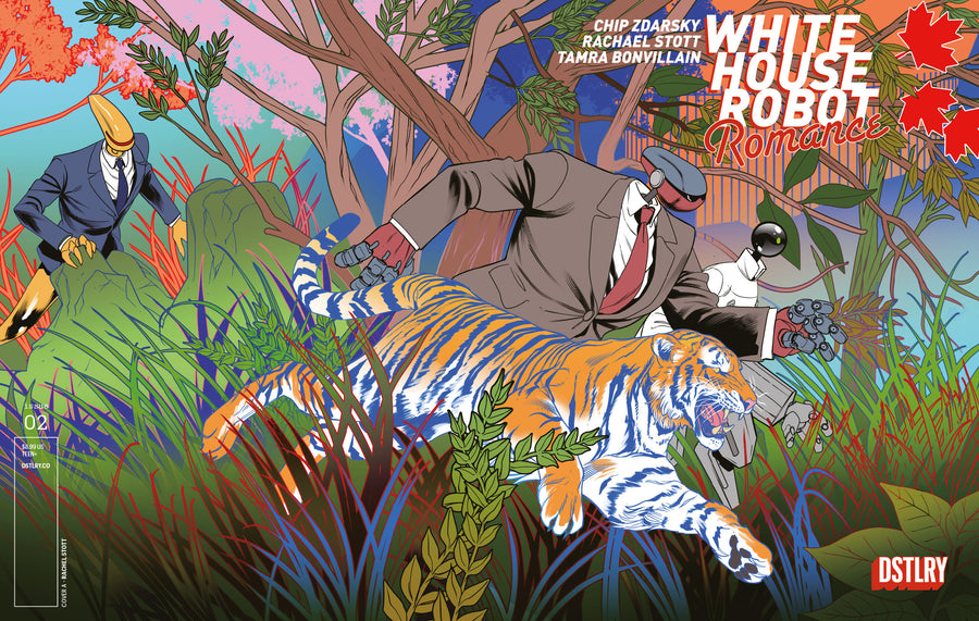 White House Robot Romance #2 CVR a Rachael Stott