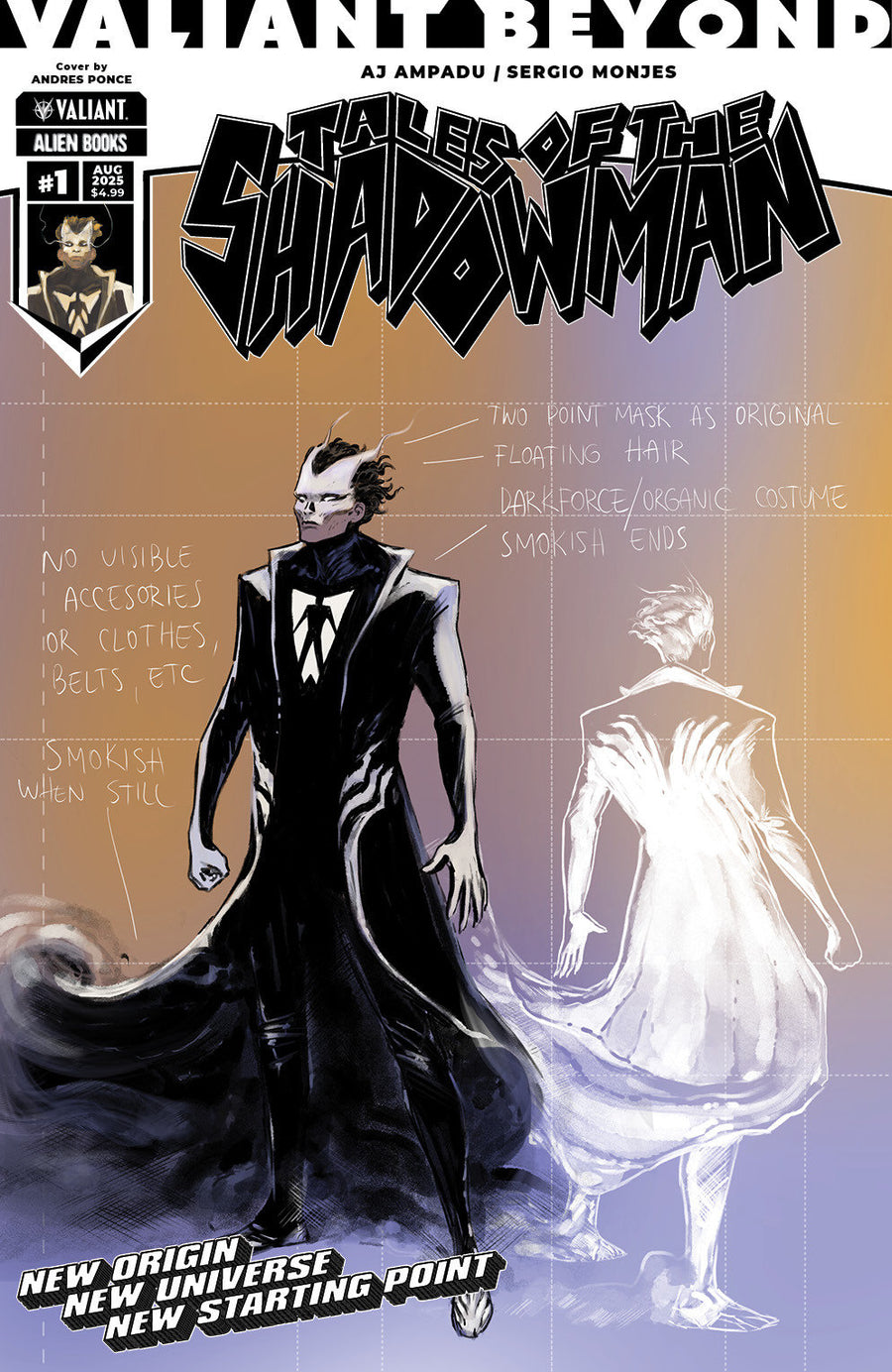 Valiant Beyond: Tales of the Shadowman #1 Variant D (Ponce Design Variant)
