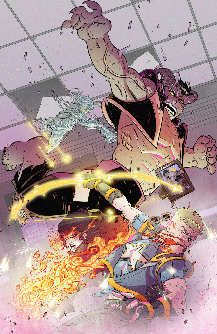 Valiant Beyond: All-New Harbinger #6--It Never Stops #3 Variant C (Griffin Full Art)