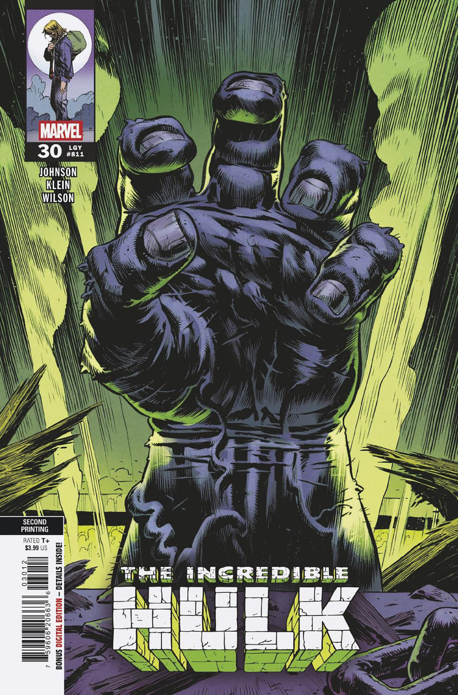 Incredible Hulk #30 Nic Klein 2Nd Printing Variant