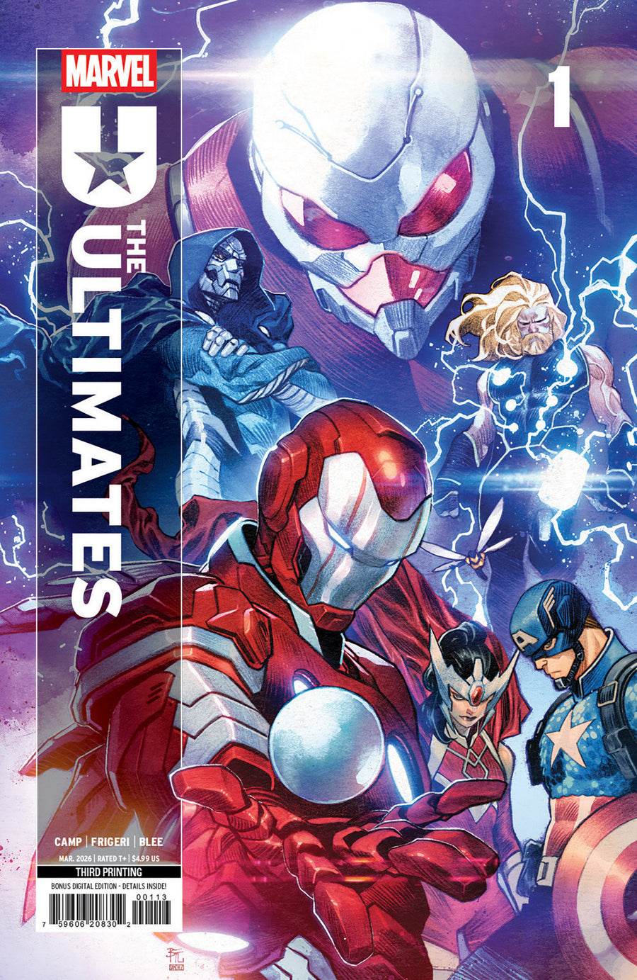 Ultimates #1 Dike Ruan 3Rd Printing Variant