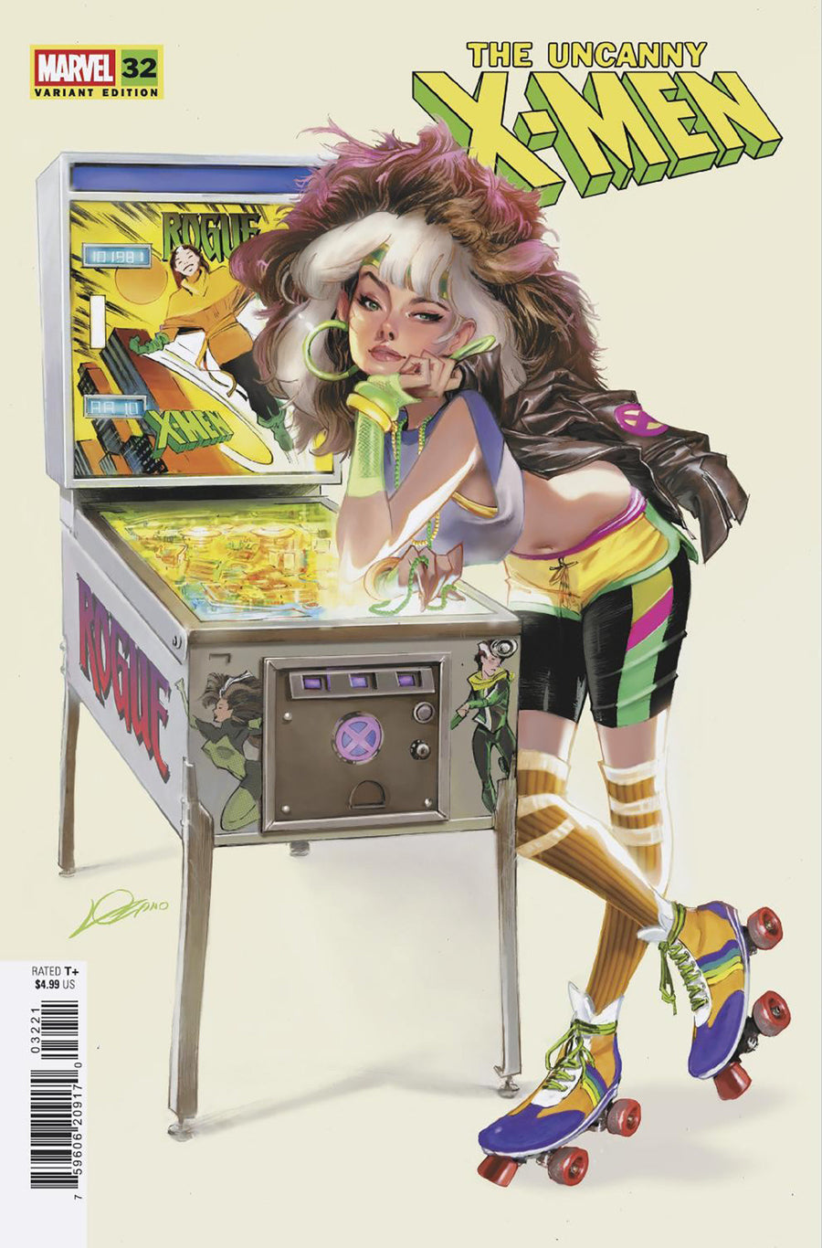 Uncanny X-Men #32 Alexander Lozano '80S Rogue Variant
