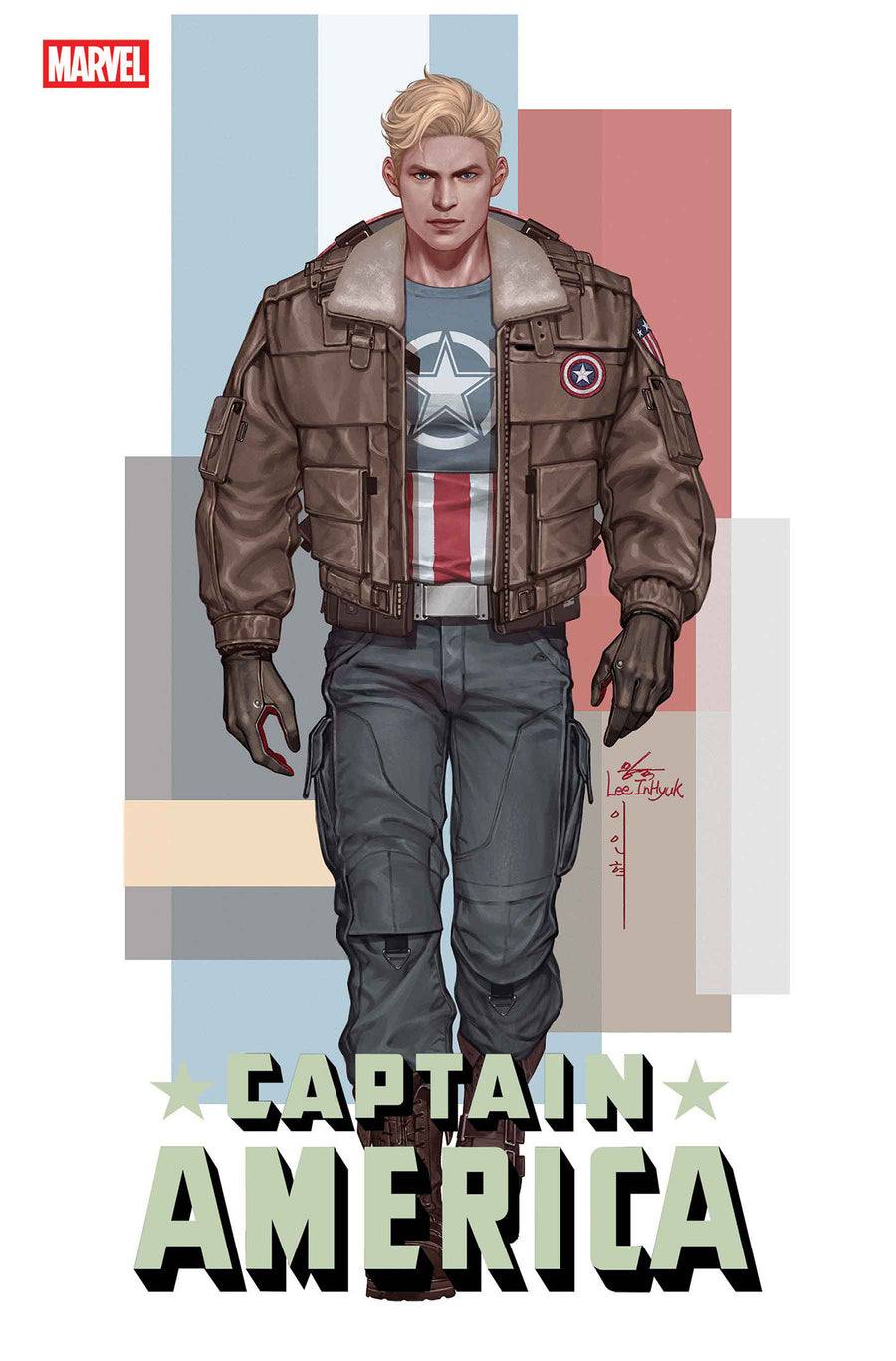 Captain America #5 Inhyuk Lee Street-Verse Variant