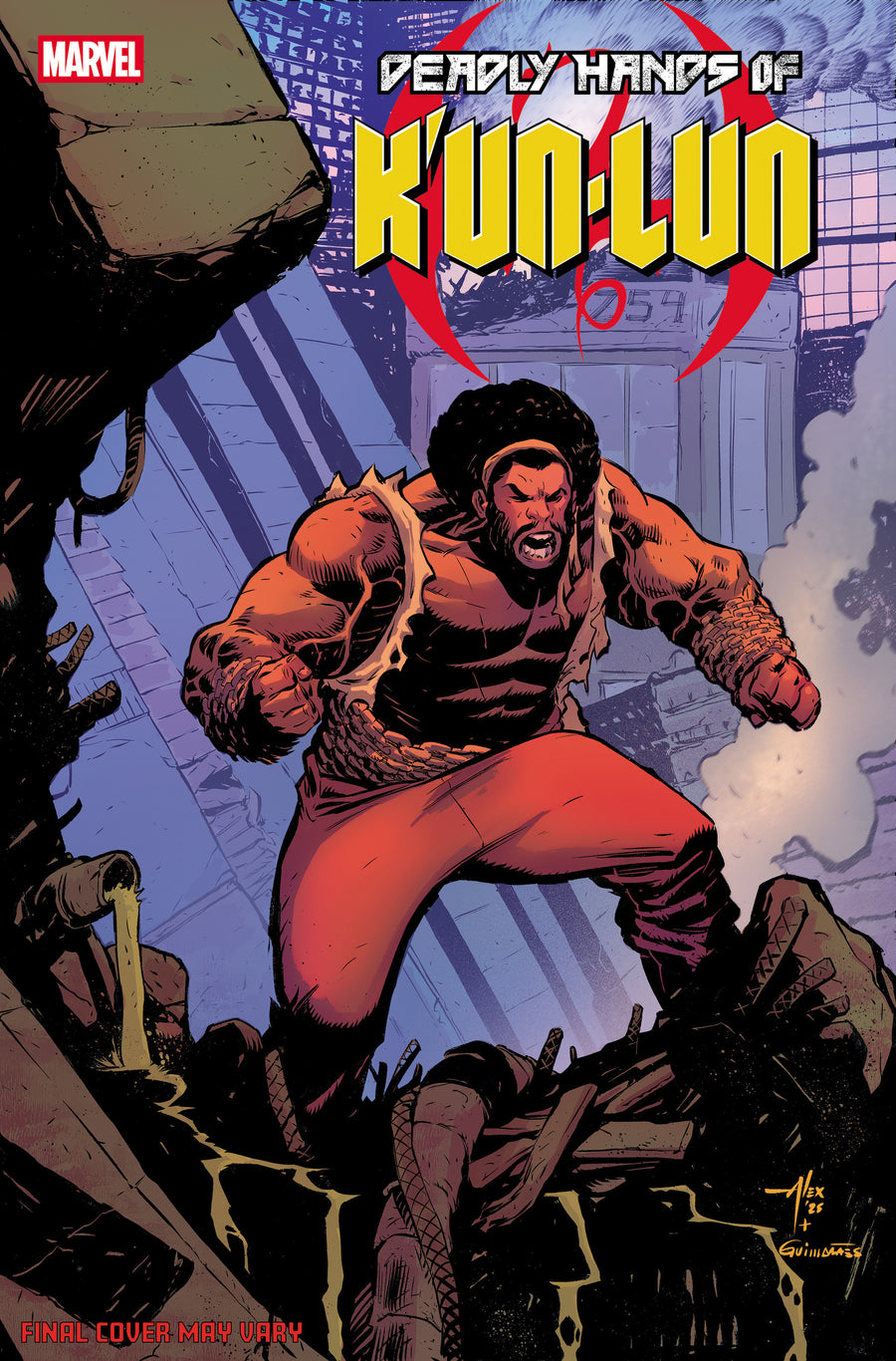 Deadly Hands of K'un-Lun #3 Alex Lins Ultimate Farewell Variant