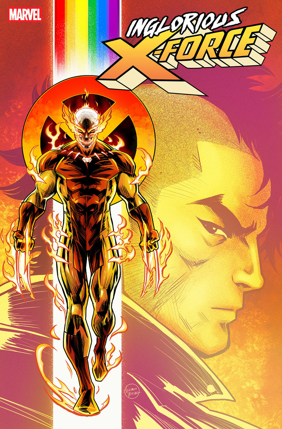 Inglorious X-Force #6 Luciano Vecchio Pride Variant
