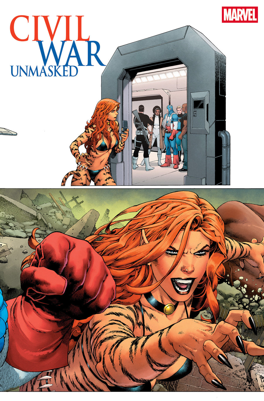 Civil War: Unmasked #4 Paulo Siqueira 5-Part Connecting Variant