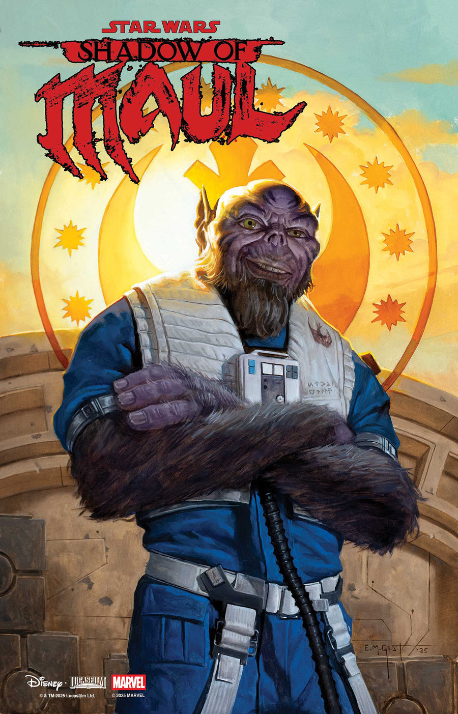 Star Wars: Shadow of Maul #3 E.M. Gist Mandalorian & Grogu Variant