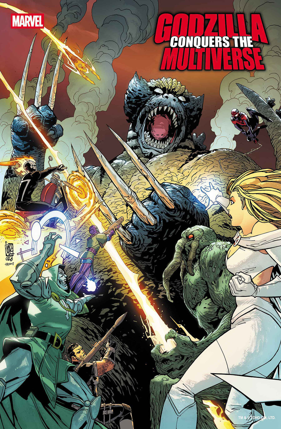 Godzilla Conquers the Multiverse #1 Giuseppe Camuncoli Variant