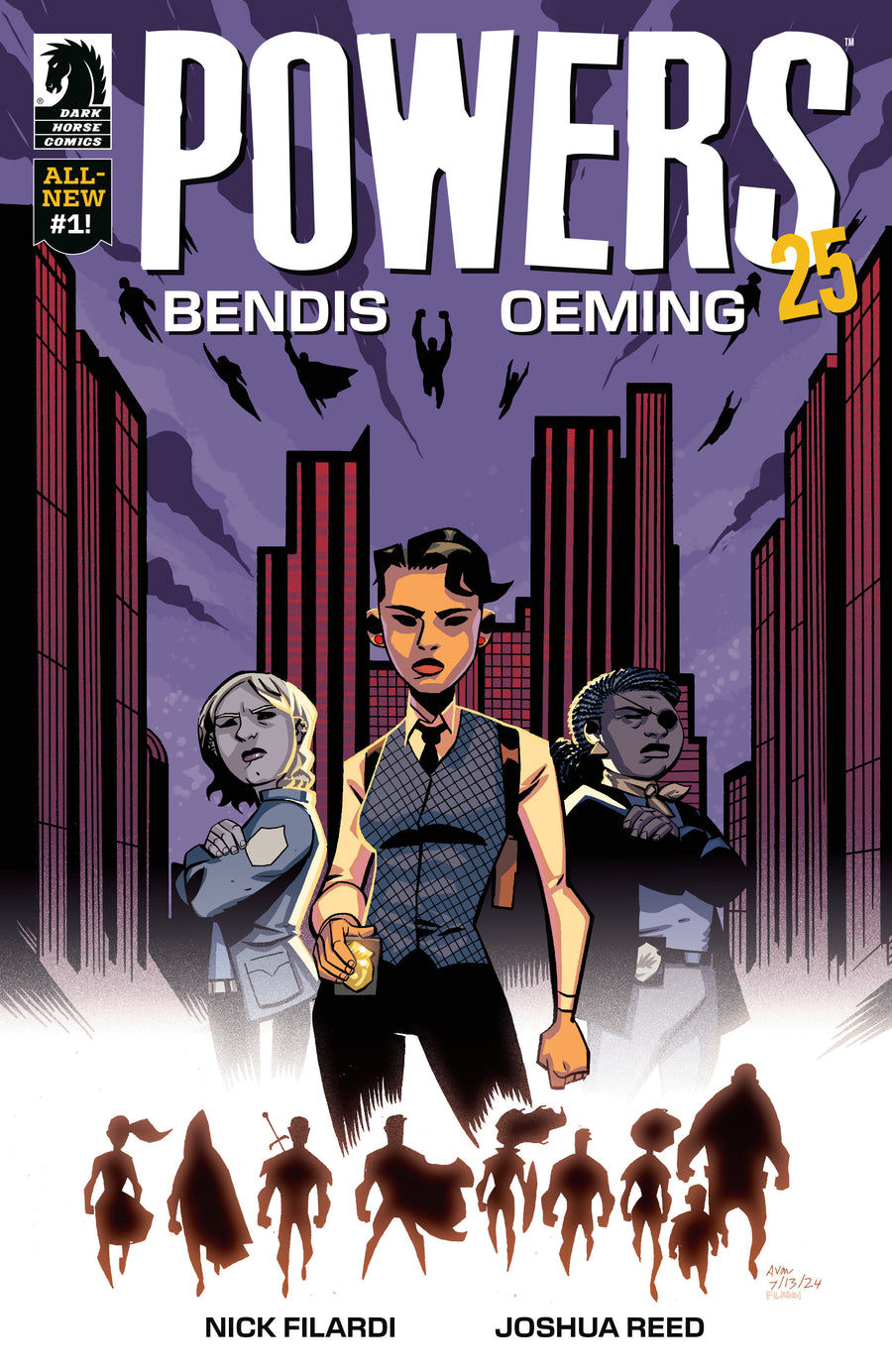Powers 25 #1 (CVR A) (Michael Avon Oeming)