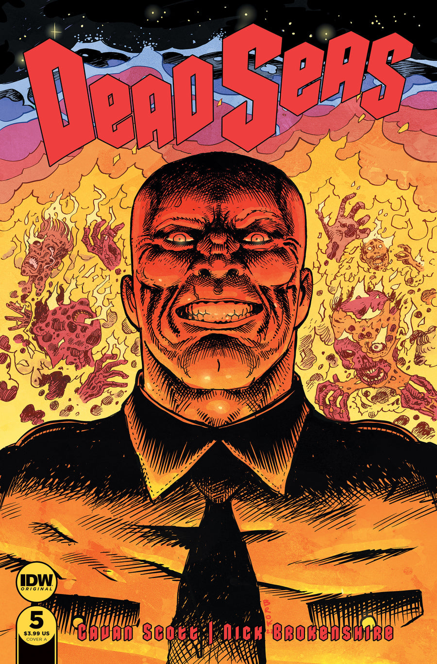 Dead Seas #5 Cover A (Brokenshire)