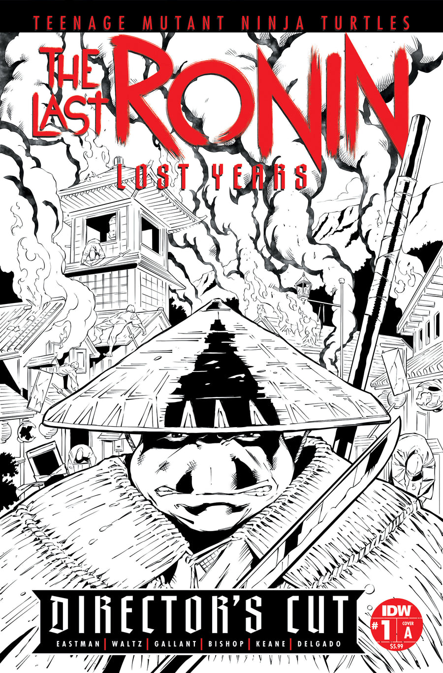Teenage Mutant Ninja Turtles: The Last Ronin--Lost Years #1 Director's Cut Cover A (Gallant)