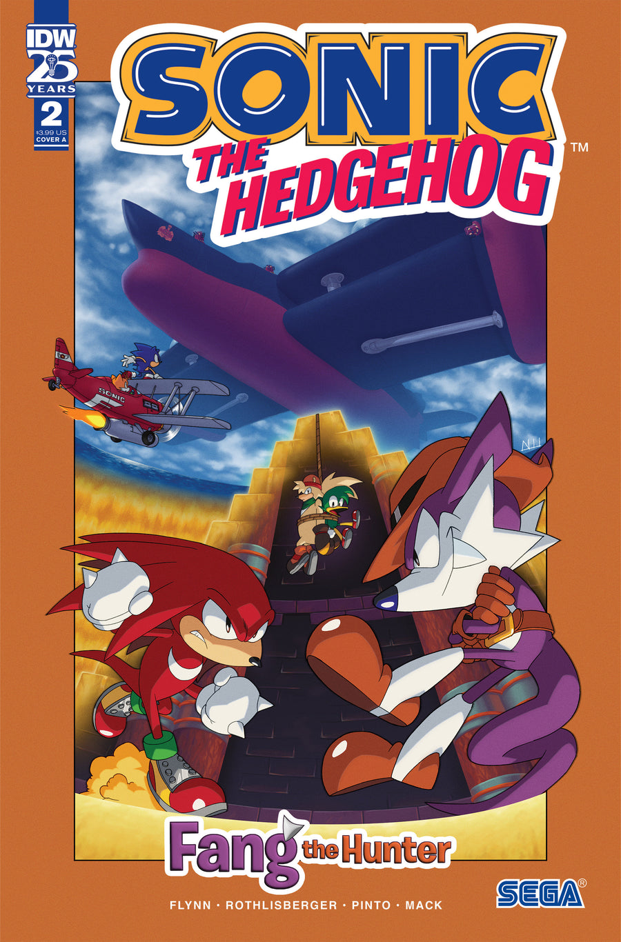 Sonic the Hedgehog: Fang the Hunter #2 Cover A (Hammerstrom)