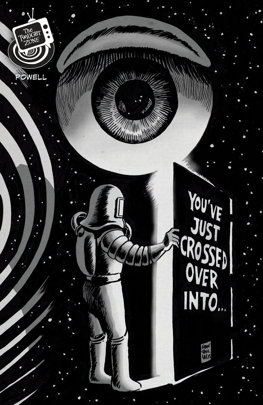 The Twilight Zone #4 Variant B (Francavilla Connecting Cover)