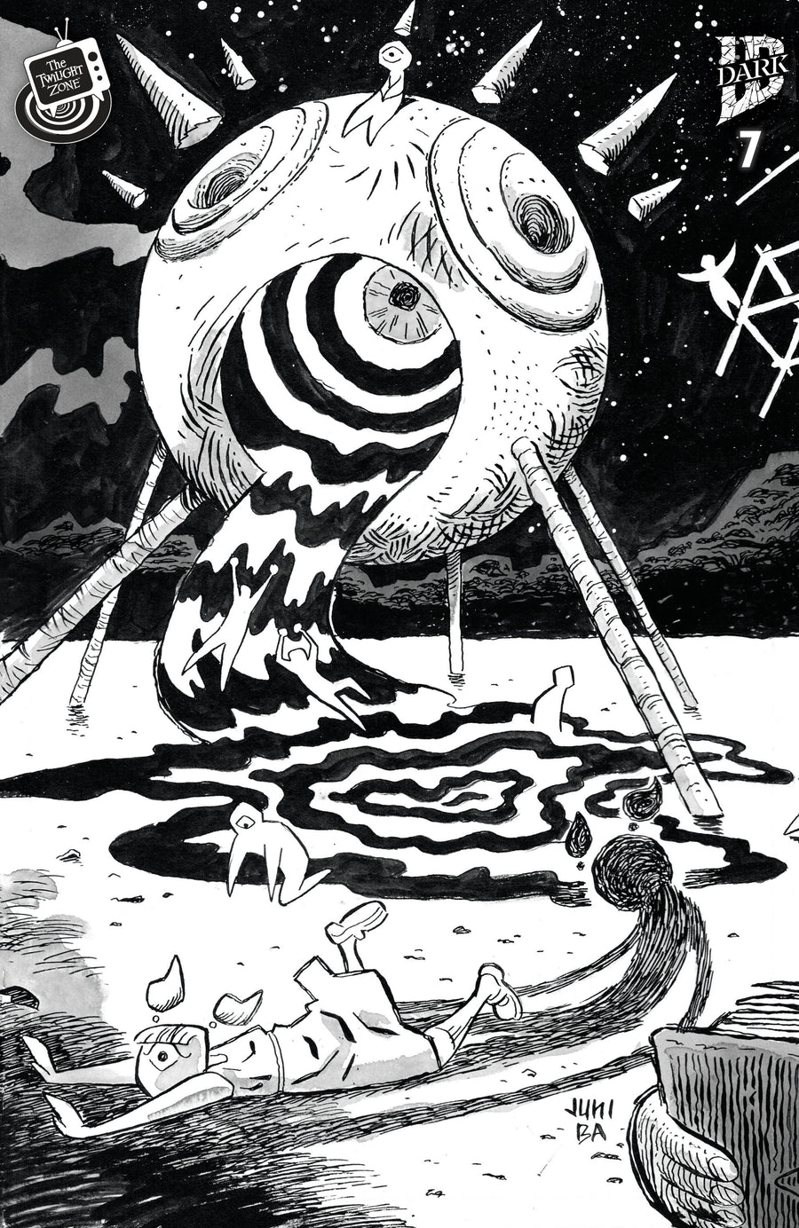 The Twilight Zone #7 Variant B (Ba Connecting Cover)