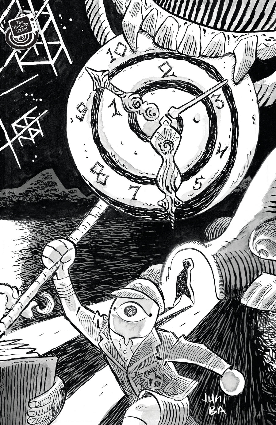 The Twilight Zone #9 Variant B (Ba Connecting Cover)