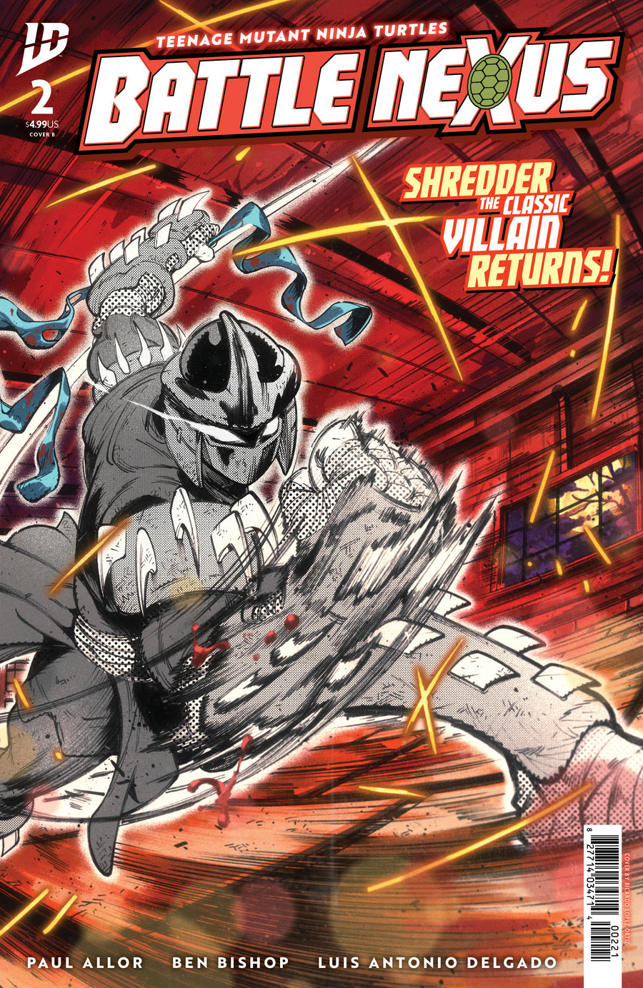 Teenage Mutant Ninja Turtles: Battle Nexus #2 Variant B (Ortiz)