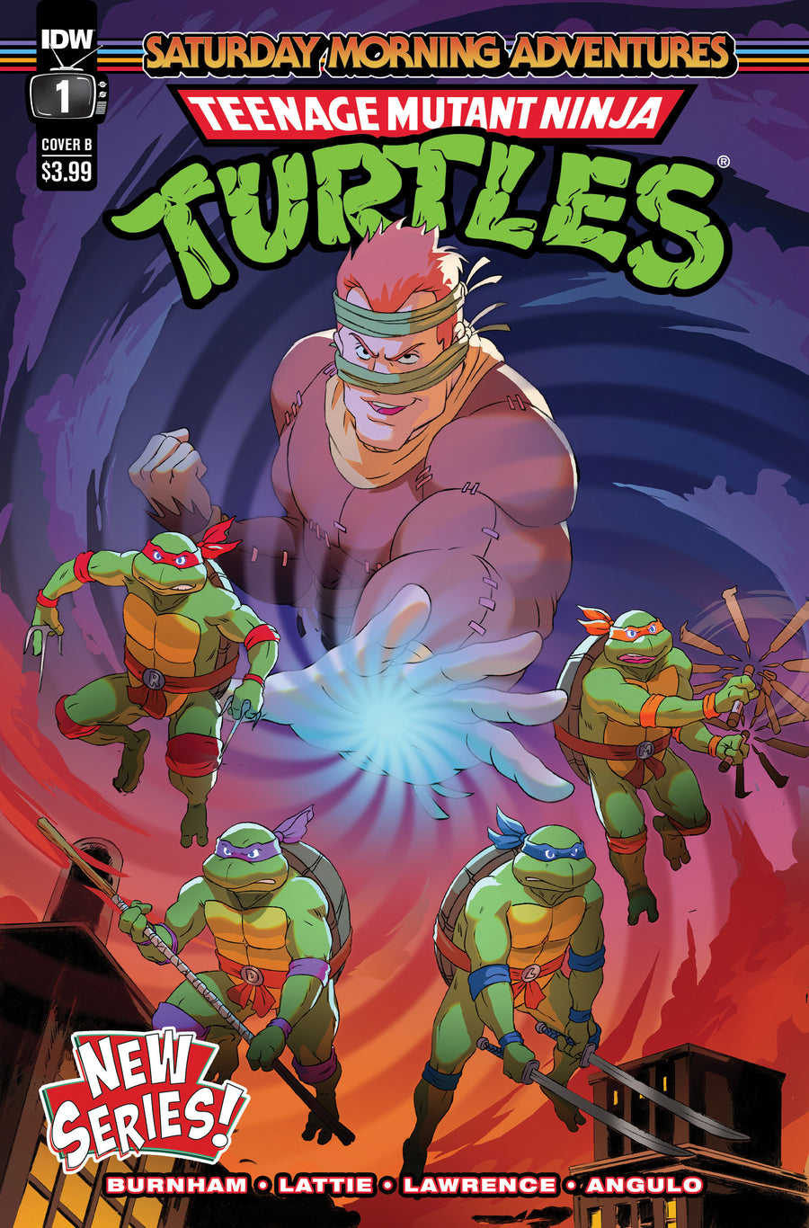 Teenage Mutant Ninja Turtles: Saturday Morning Adventures (2023-) #1 Variant B (Schoening)