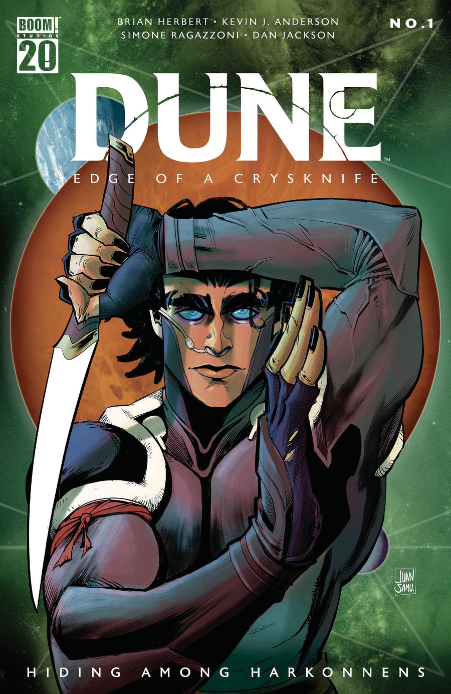 Dune: Edge of a Crysknife: Hiding Among Harkonnens #1 B Variant (Dressed, Samu)