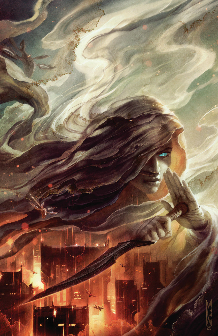 Dune: Edge of a Crysknife: Hiding Among Harkonnens #1 E Unlockable Variant (Full Art, Swanland)
