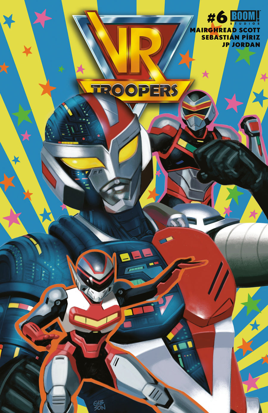 VR Troopers #6 G FOC Reveal Variant (Dressed, Gibson)