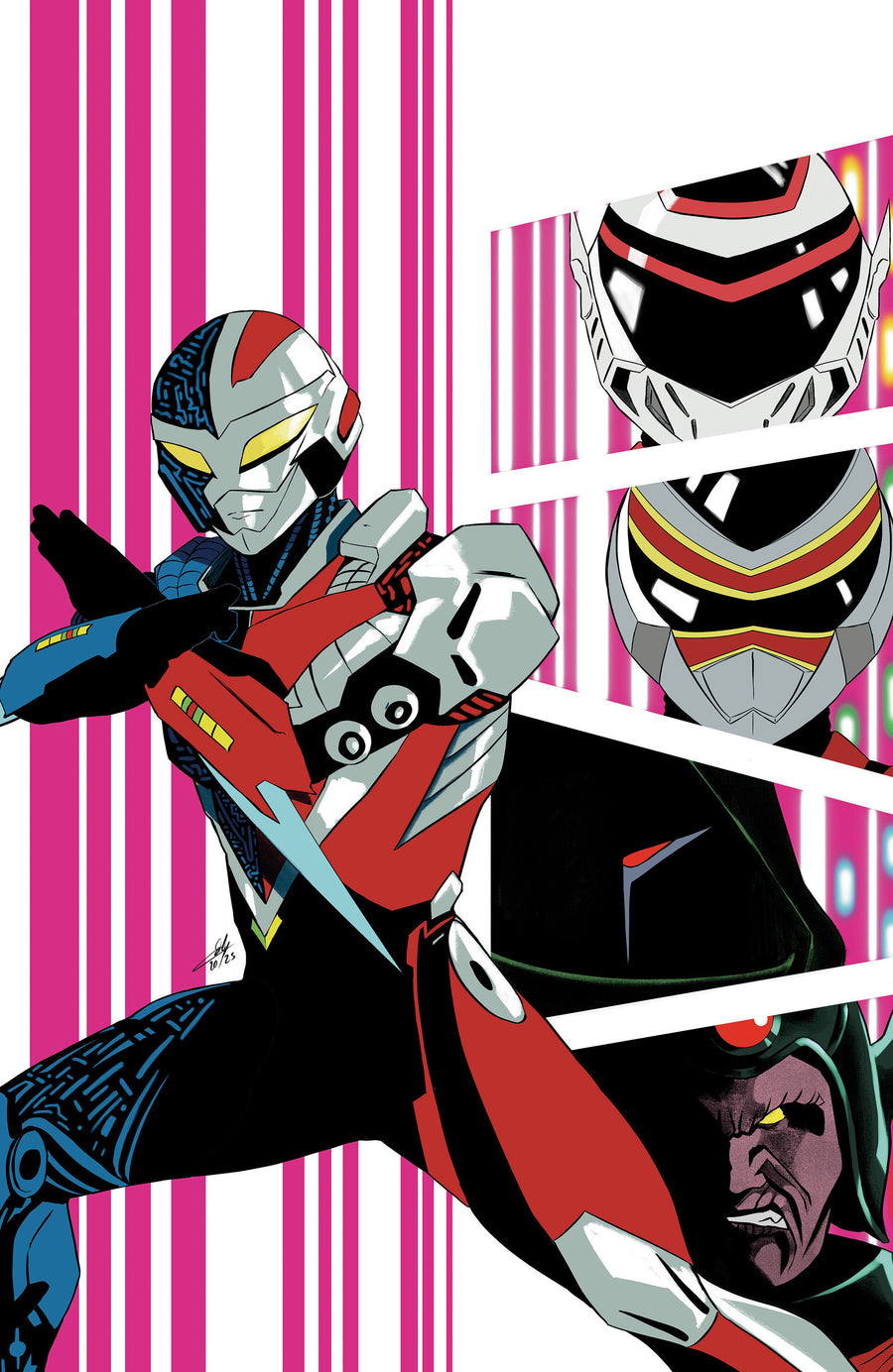 VR Troopers #6 H Unlimited Variant (Full Art, Lockheart)