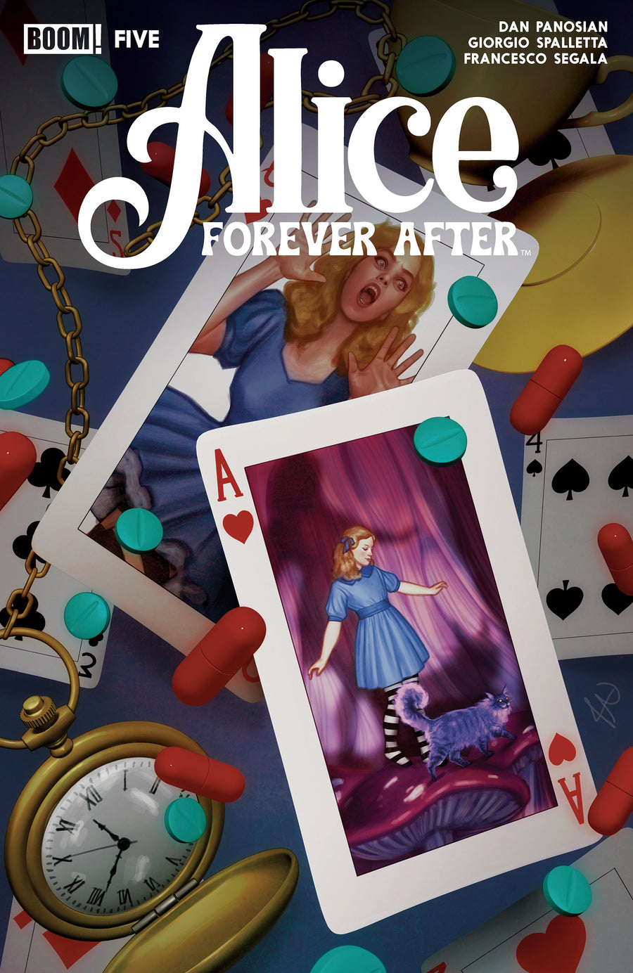 Alice Forever After #5 E FOC Reveal Variant (Dressed, Puebla)