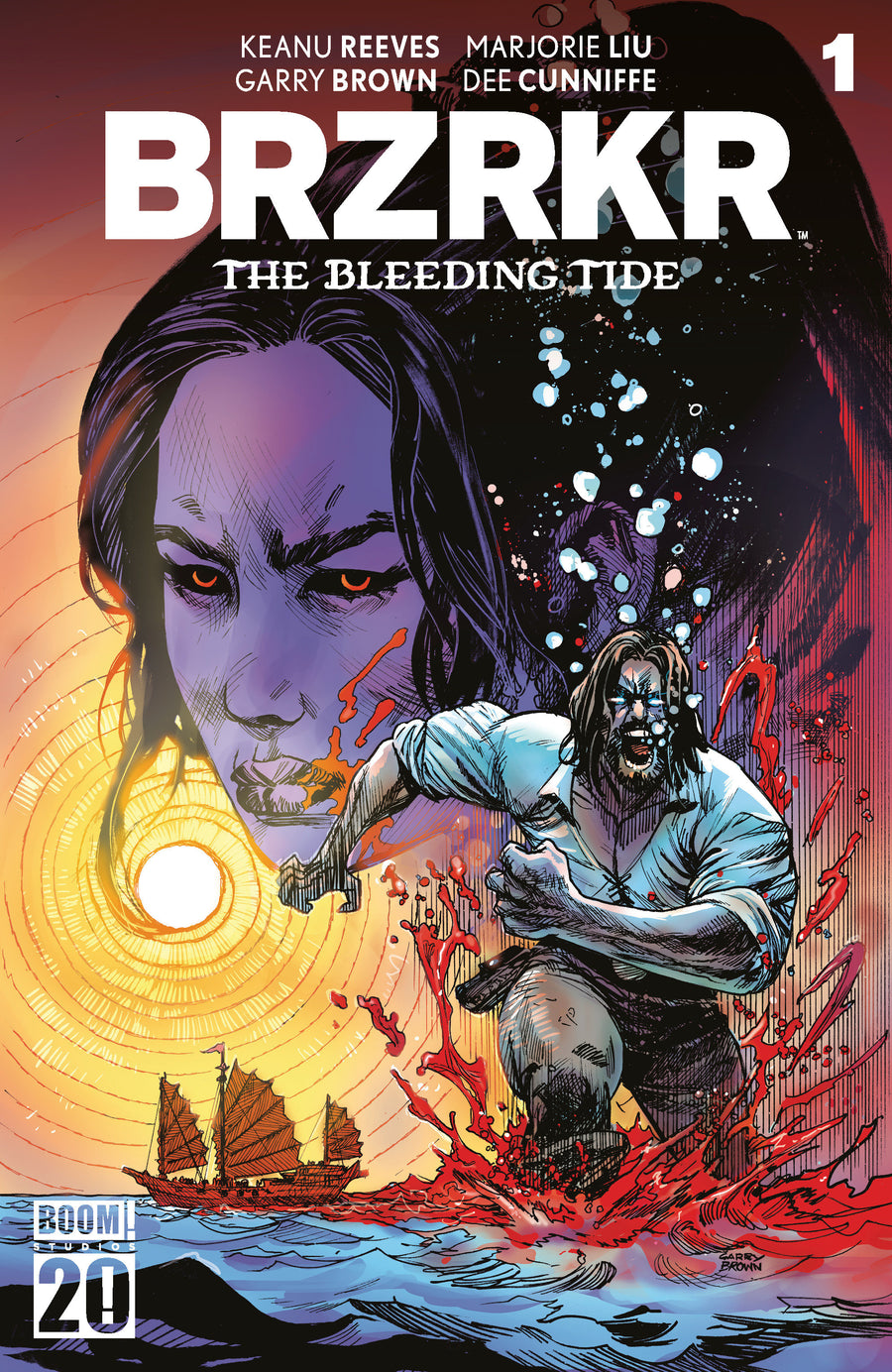 BRZRKR: The Bleeding Tide #1 A Main (Dressed, Brown)