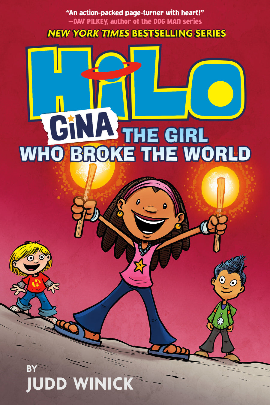 Hilo Book 7: Gina--The Girl Who Broke the World: (A Graphic Novel)