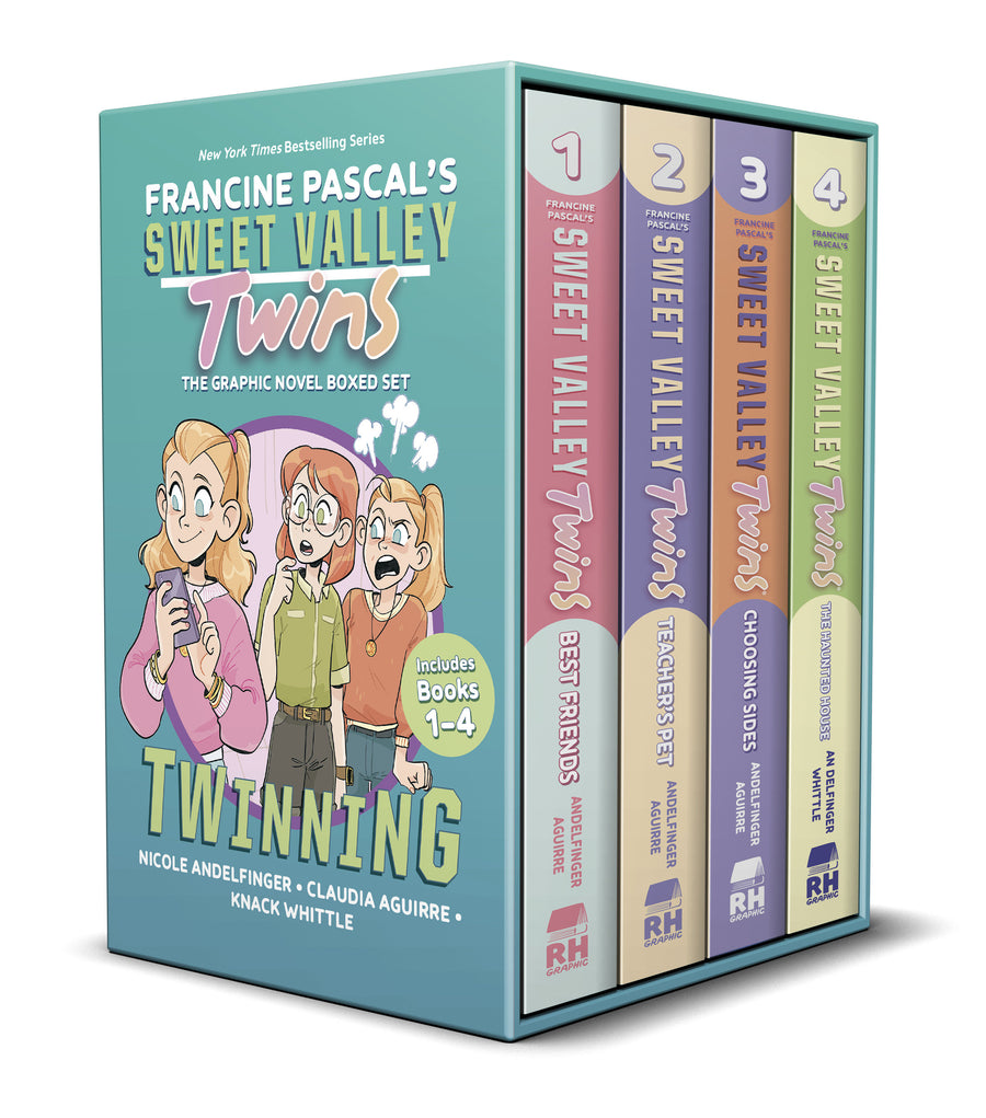 Sweet Valley Twins: Twinning Boxed Set (Books 1-4): Best Friends; Teacher's Pet; Choosing Sides; The Haunted House (A Graphic Novel Boxed Set)