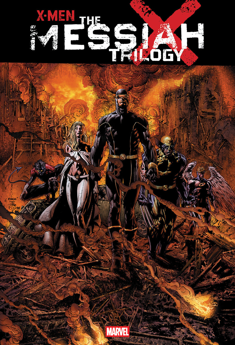 X-Men: The Messiah Trilogy Omnibus David Finch Cover