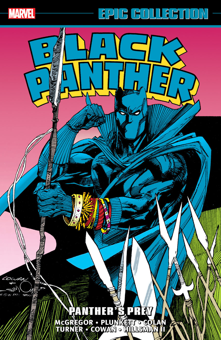 Black Panther: Panther'S Prey Omnibus Denys Cowan Cover