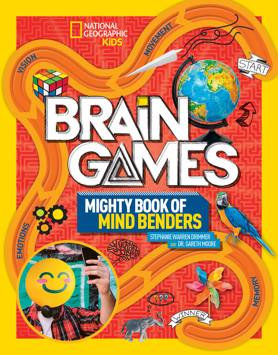 National Geographic Kids Brain Games: Mighty Book of Mind Benders: .