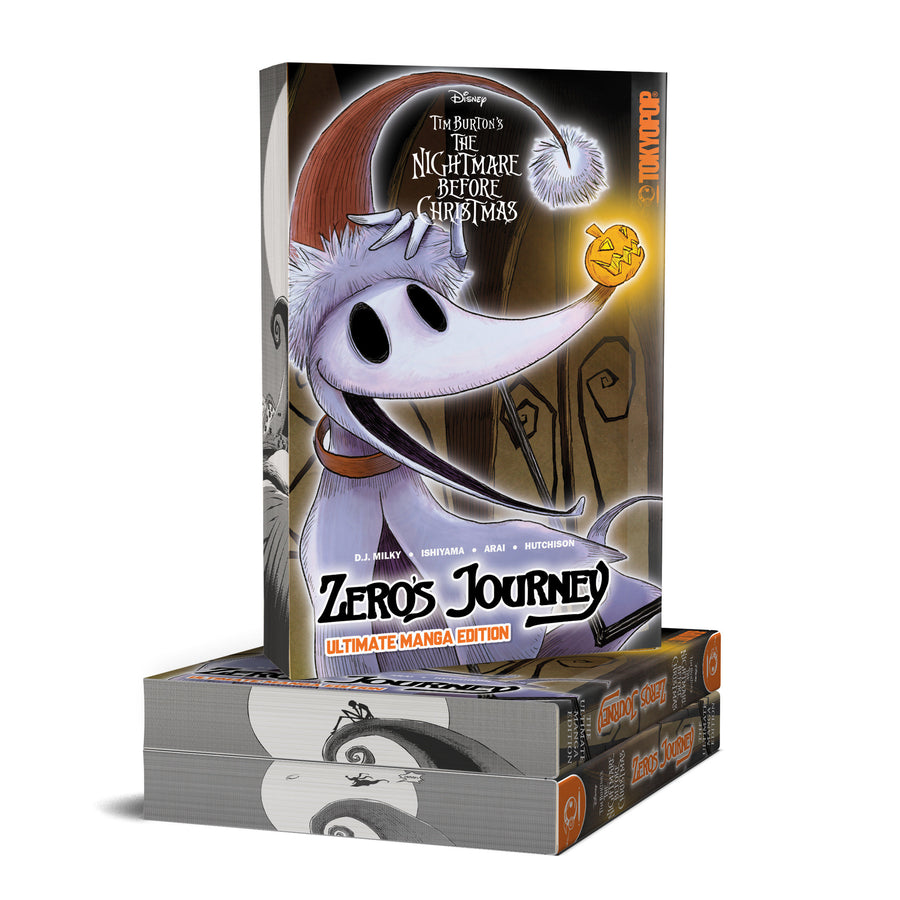 Disney Manga: Tim Burton's The Nightmare Before Christmas: Zero's Journey (Ultimate Manga Edition with Sprayed Edges)