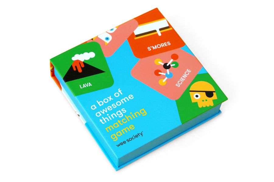 A Box of Awesome Things Matching Game: A Memory Game with 20 Matching Pairs for Children