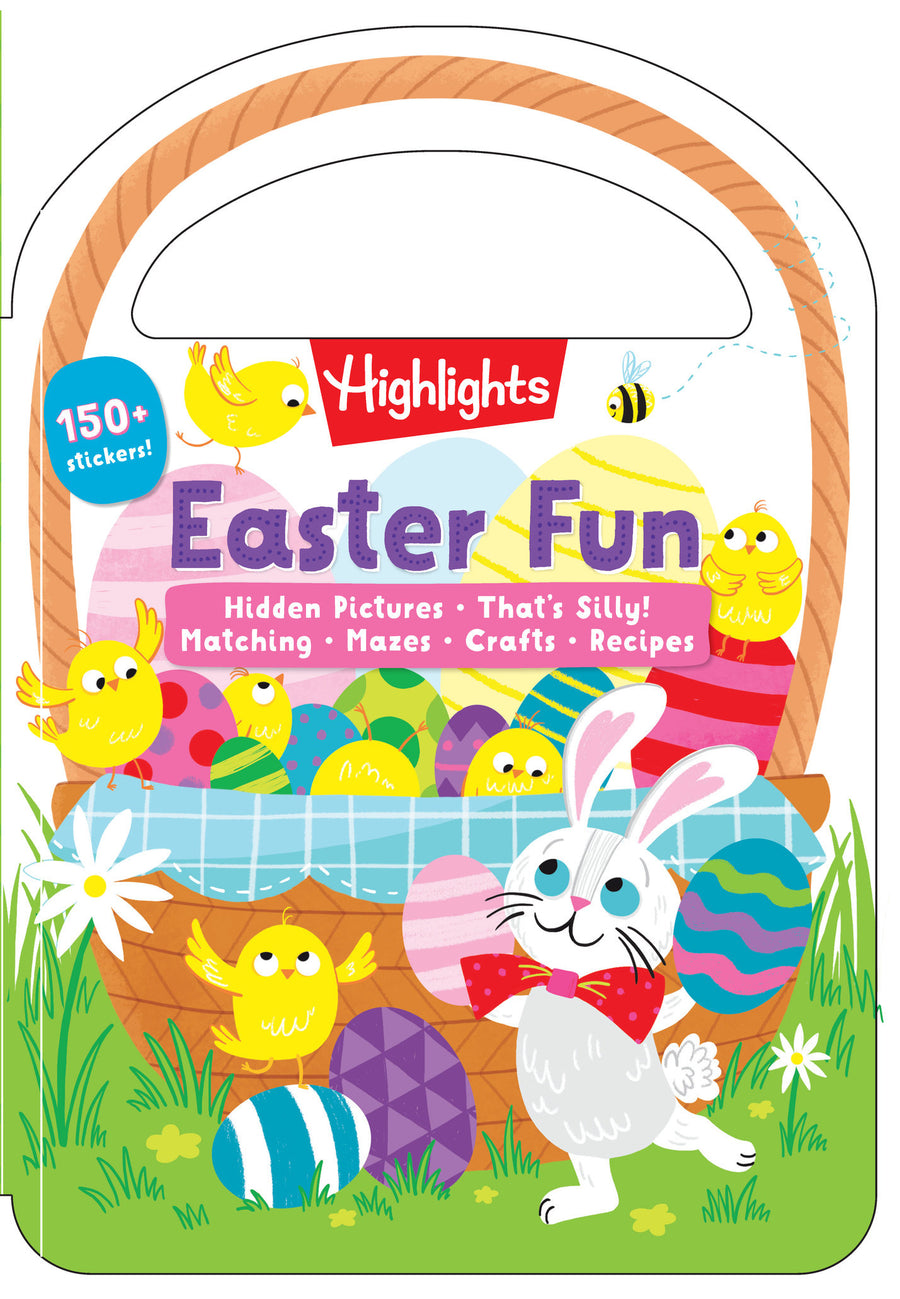 Easter Fun: Easter Basket Stuffer Gift for Kids 3-6, Jam-Packed Easter Fun in 48 Pages Featuring Puzzles, Games, Recipes and More Egg-cellent Activities to Celebrate