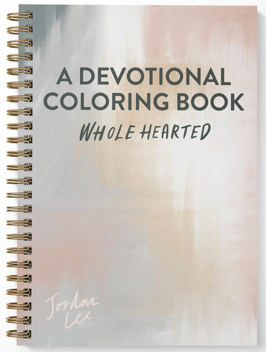 Wholehearted: A Coloring Book Devotional, Premium Edition