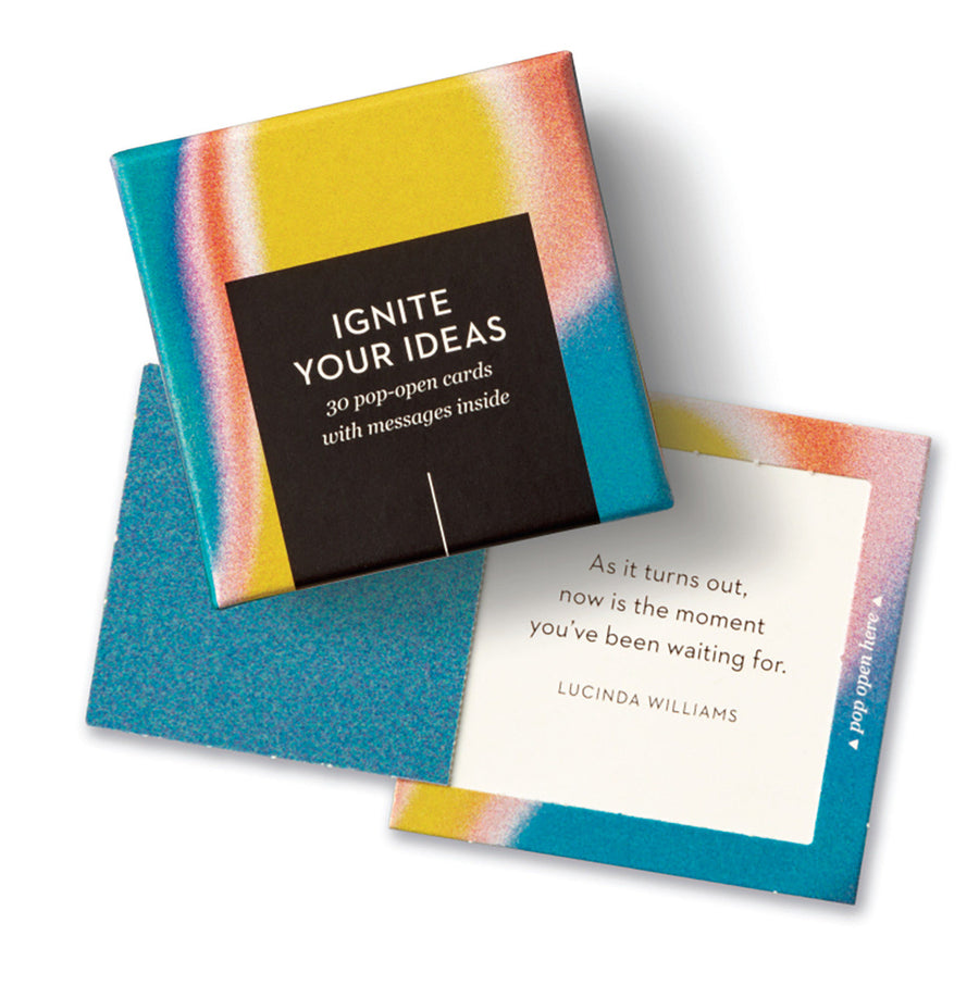 ThoughtFulls: Ignite Your Ideas: 30 Pop-Open Cards with Messages Inside
