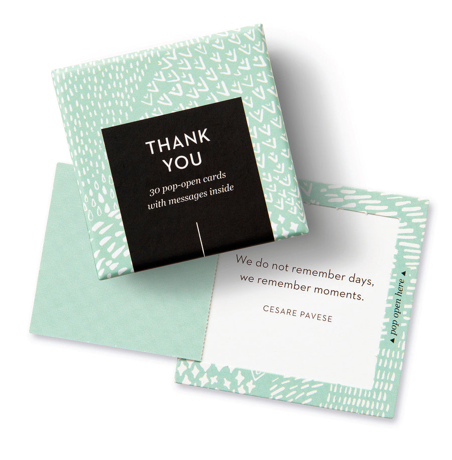 ThoughtFulls: Thank You: 30 Pop-Open Cards with Messages Inside