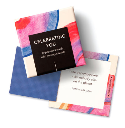 ThoughtFulls: Celebrating You: 30 Pop-Open Cards with Messages Inside