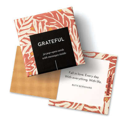 ThoughtFulls: Grateful: 30 Pop-Open Cards with Messages Inside
