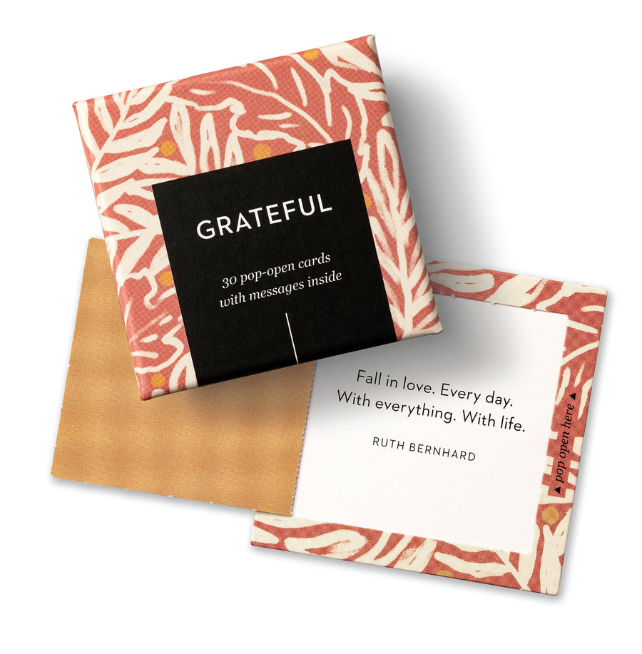 ThoughtFulls: Grateful: 30 Pop-Open Cards with Messages Inside