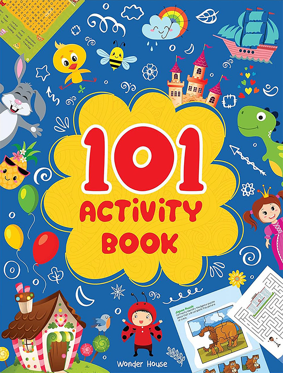 101 Activity Book : Fun Activity Book For Children (Logical Reasoning And Brain Puzzles)