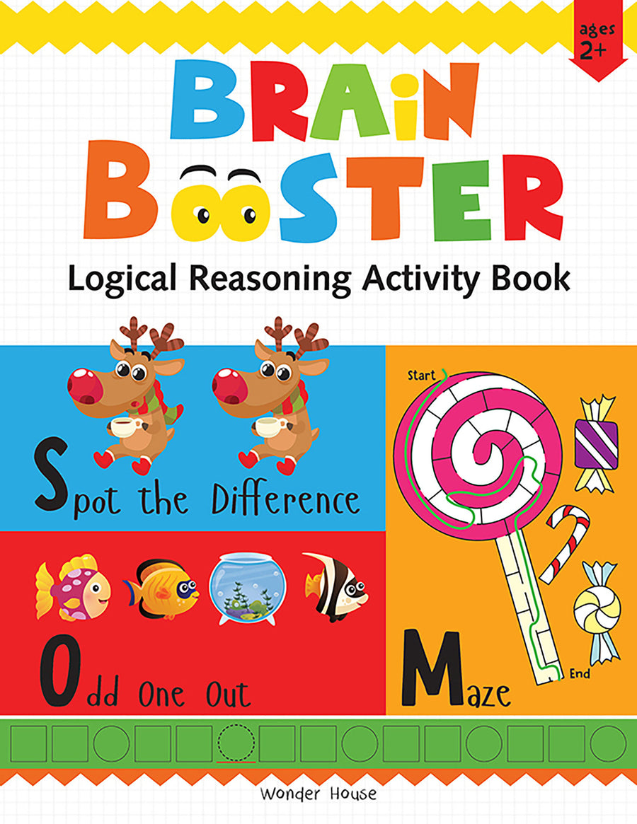 Preschool Activity Book: Brain Booster - Logical Reasoning Activity Book For Kids