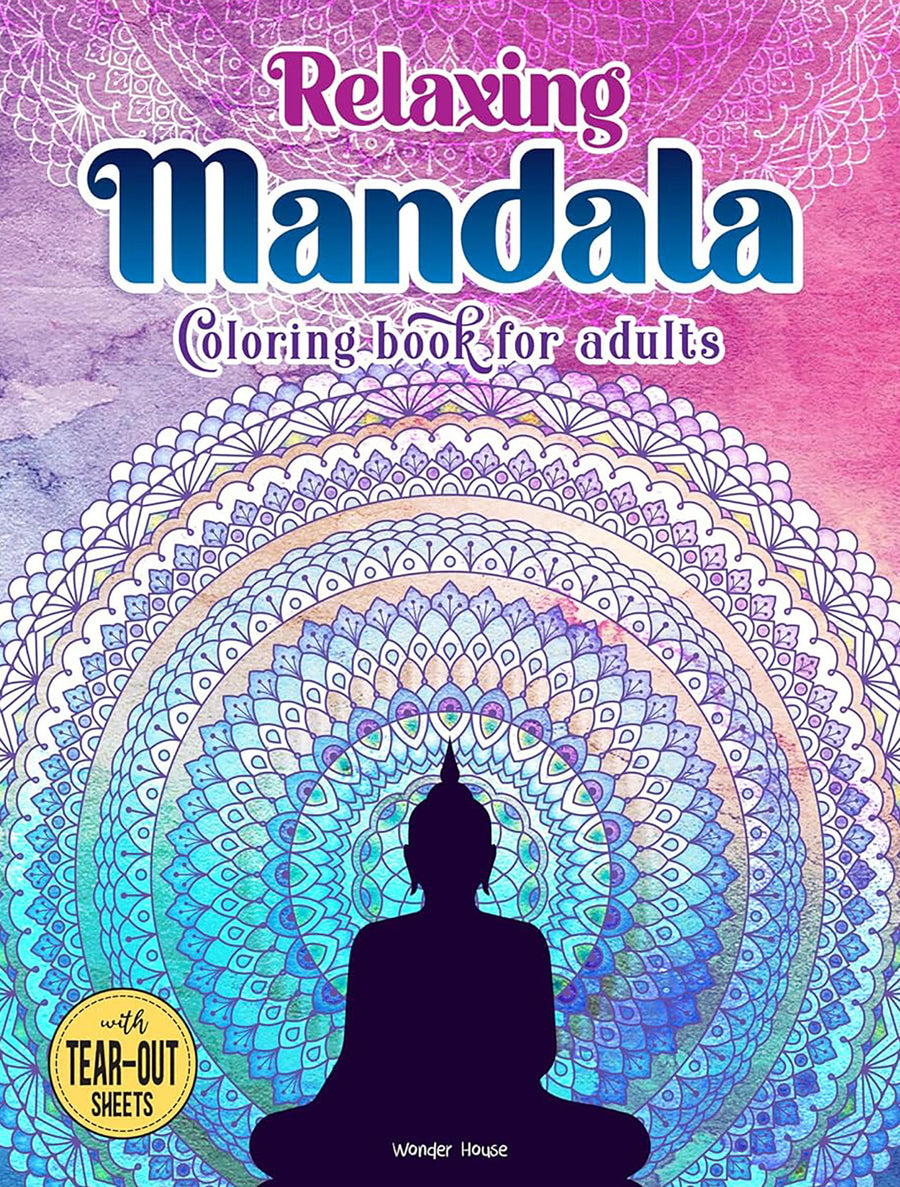 Relaxing Mandala Coloring Book For Adults