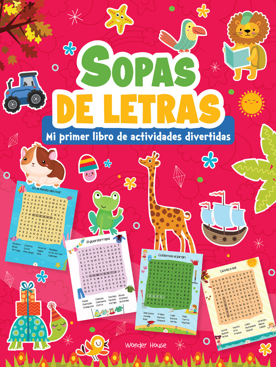 My First Fun Activity Book of Word Search - Spanish
