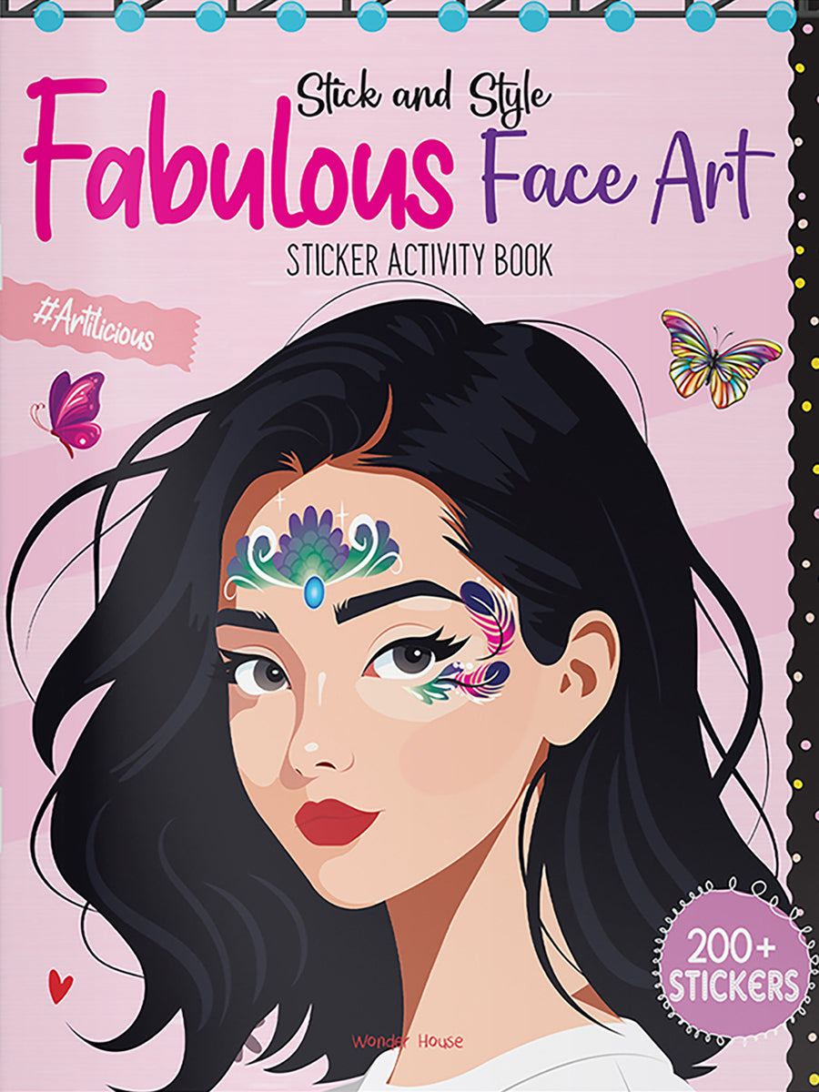 Stick and Style - Fabulous Face Art (Sticker Activity Book)