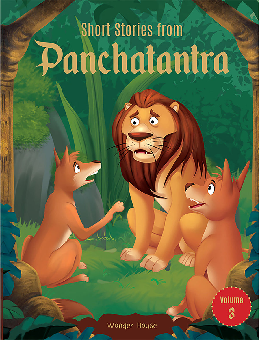 Short Stories From Panchatantra - Collection of 10 Books: Abridged Illustrated Stories For Children (With Morals)