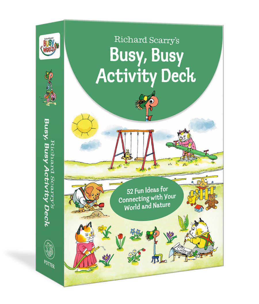 Richard Scarry's Busy, Busy Activity Deck: 52 Fun Ideas for Connecting with Your World and Nature
