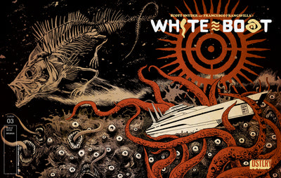 White Boat #3 CVR B Francesco Francavilla Variant
